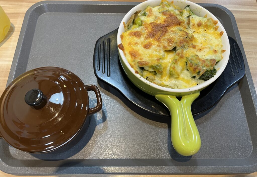 青醬鮮菇焗烤飯